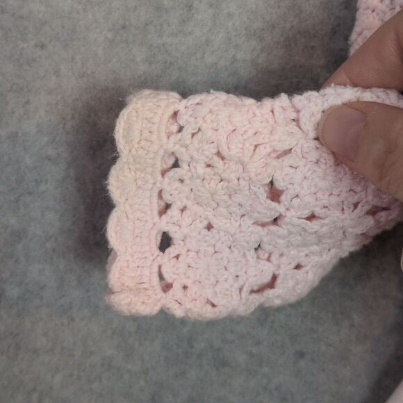 Wendy Billissimo Light Pink Dress With Shrug Cardigan Baby Girl 12 Months - Picture 5 of 5